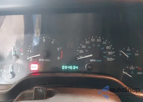 1998 Jeep Wrangler Se из США, поврежденный, VIN 1J4FY29PXWP769503